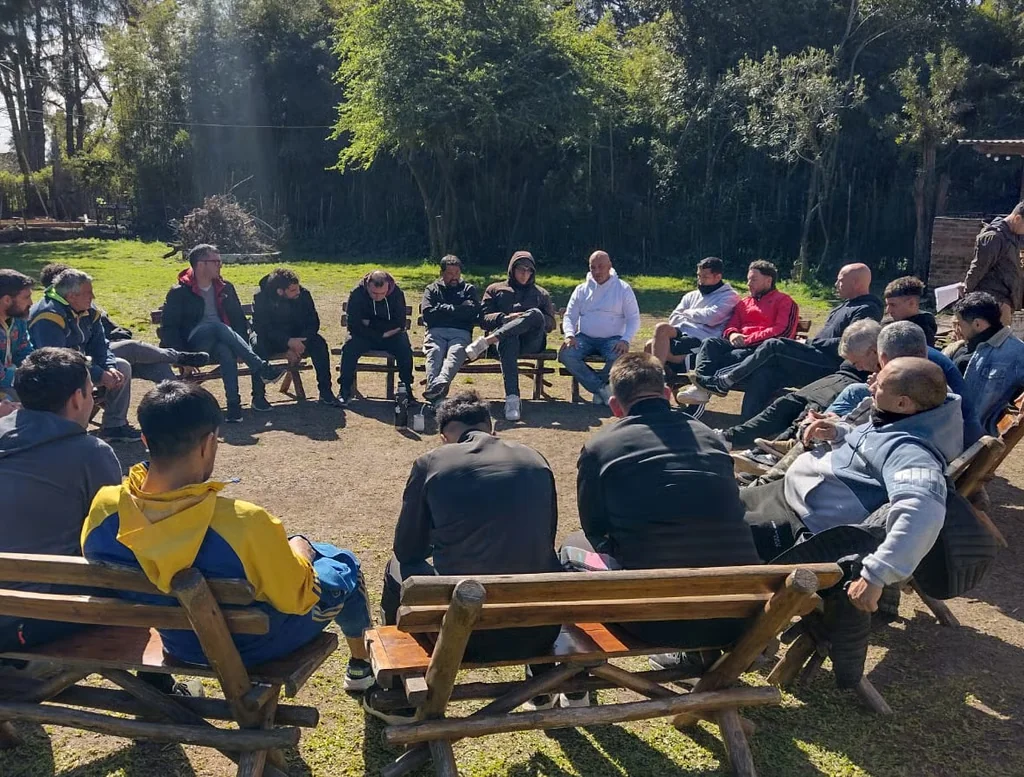 Reunion grupal terapia — Comunidad Amanecer